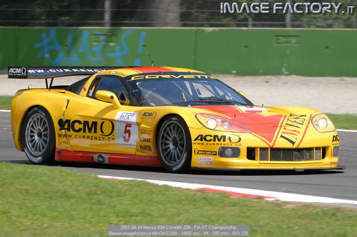 2007-06-24 Monza 638 Corvette Z06 - FIA GT Championship